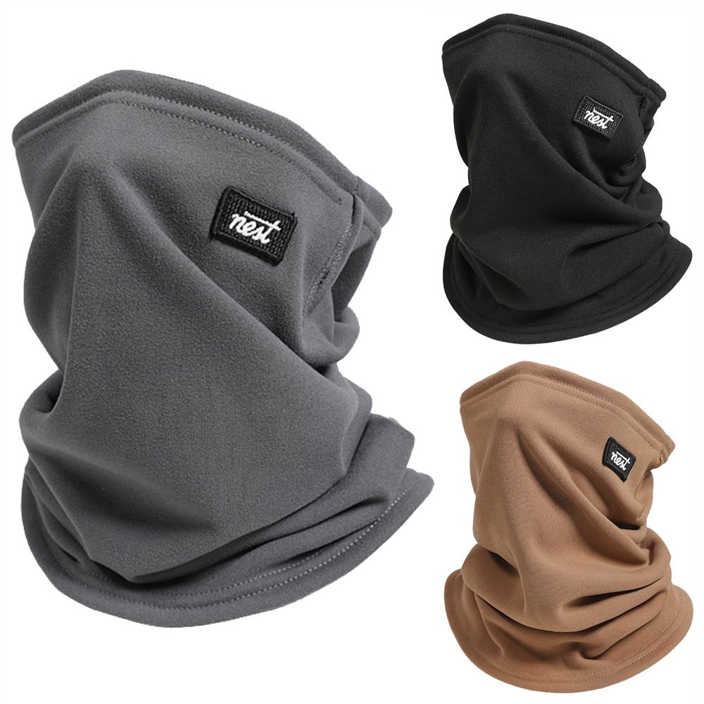 Neck Gaiter Face Cover - Zimowa polarowa kominiarka kempingowa, szalik narciarski,
