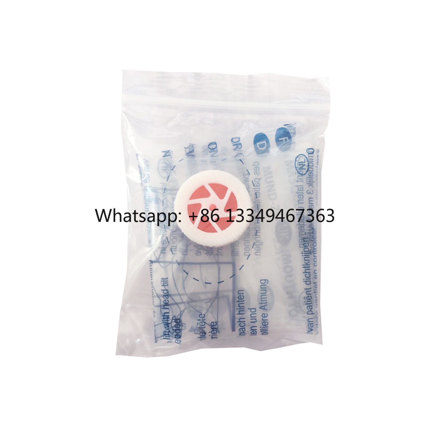 Disposable Mask Blue - Maska do oddechu ustna od producenta
