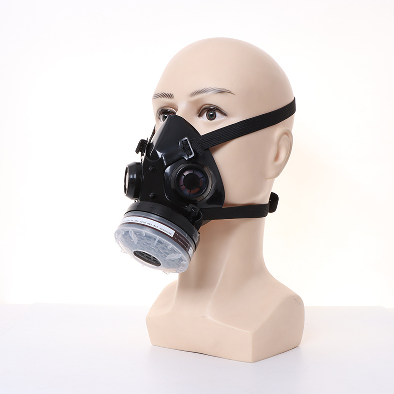 Dust Mask Construction - Nowa czarna maska ​​​​gazowa na pół