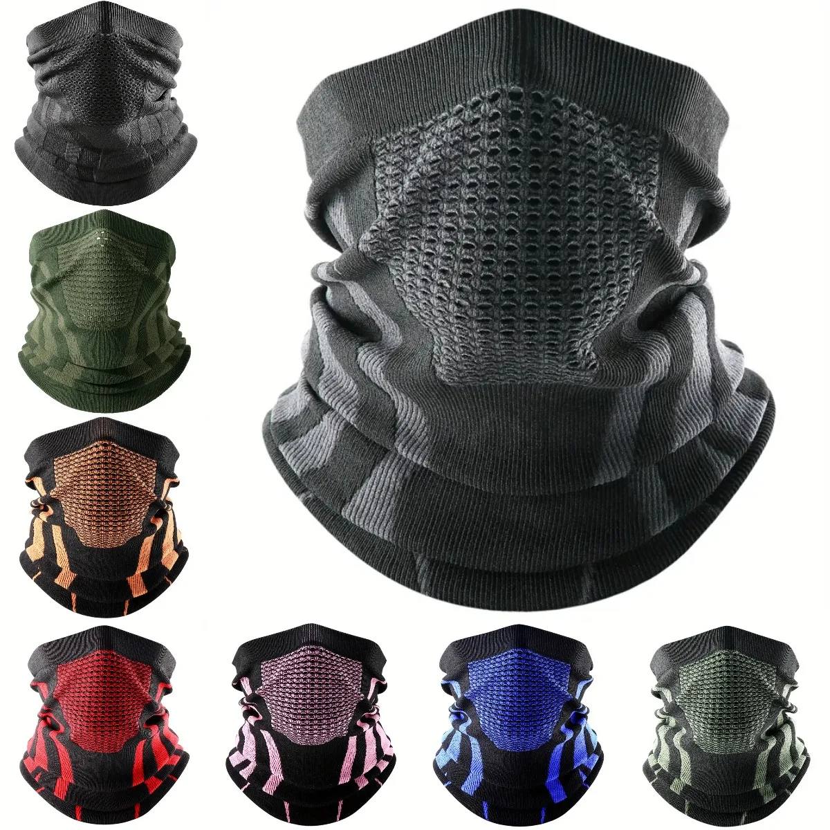 Sports Mask Breathable - Kolory Zimowy Oddychający Wygodny Termiczny Szalik