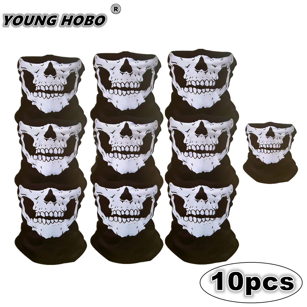 Sports Mask Breathable - 10 szt. Bezszwowa, wiatroodporna chusta motocyklowa