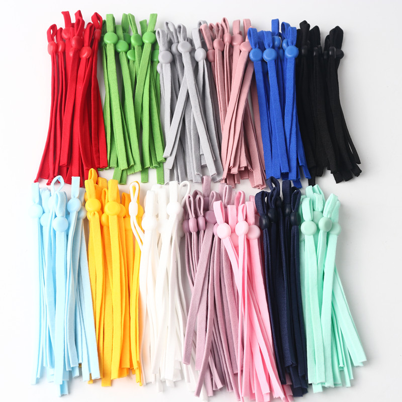 Mask Lanyard Adjustable - 50 sztuk maska gumką kolor elastyczna