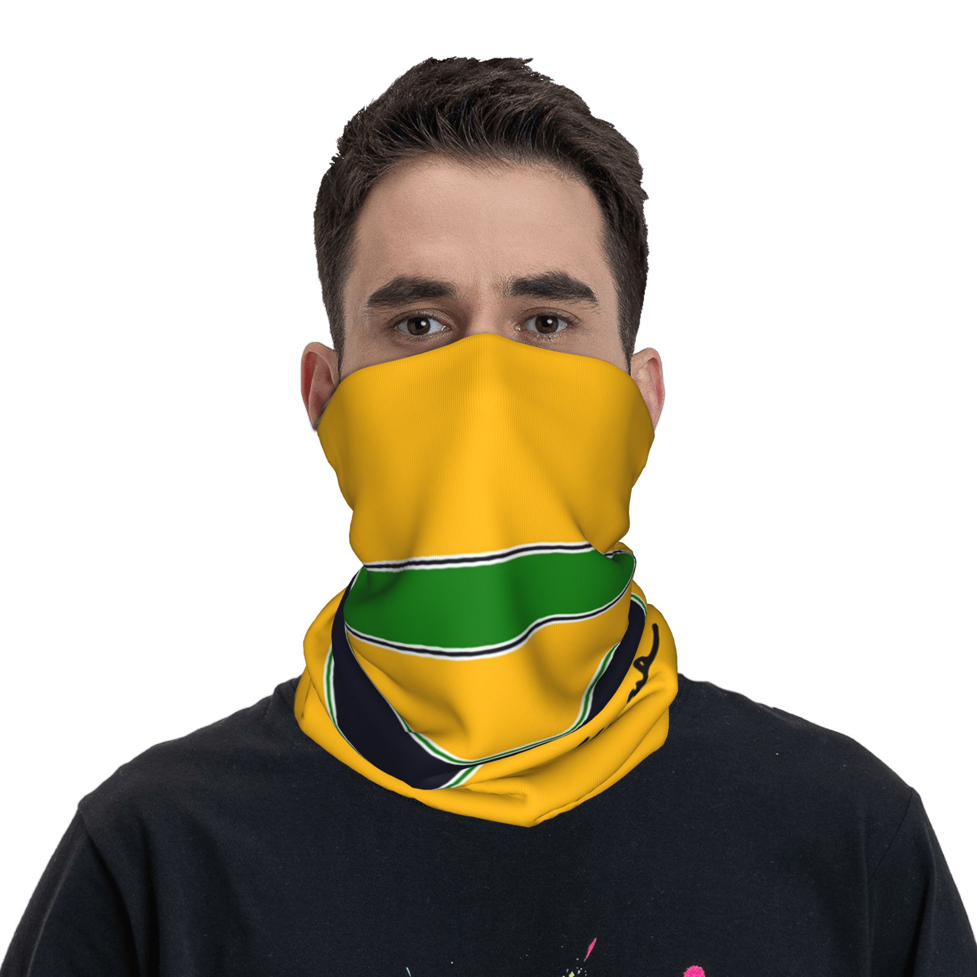Neck Gaiter Face Cover - Wielofunkcyjna Chusta A-Ayrtons Hot Motor Bandana