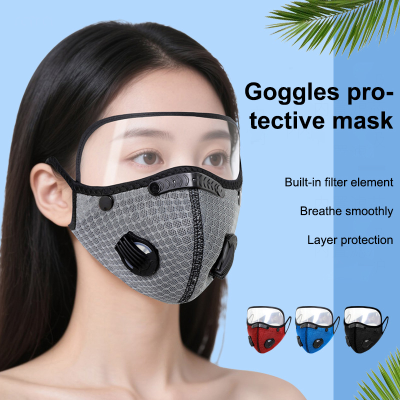 Anti Pollution Mask - Nowa maska rowerowa z filtrem, gogle,