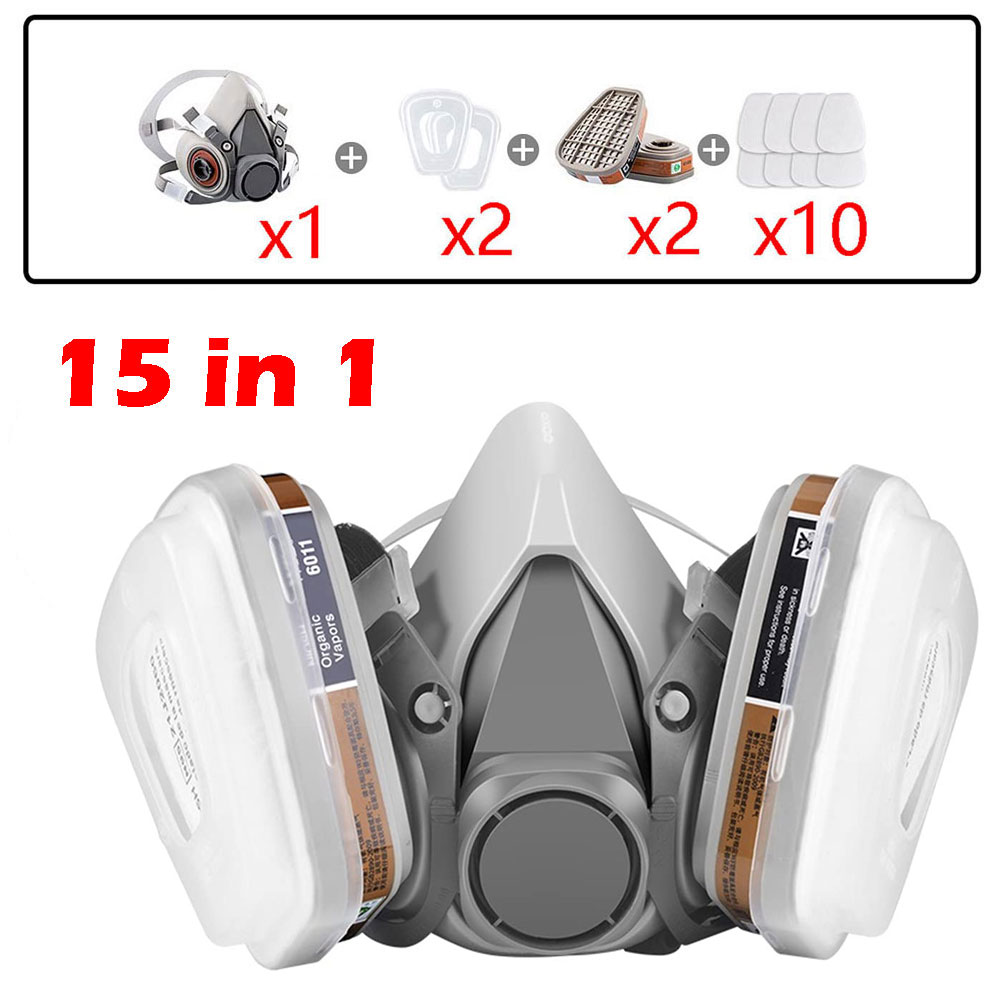 Face Mask Storage Box - Maska gazowa 6200 Zestaw do malowania