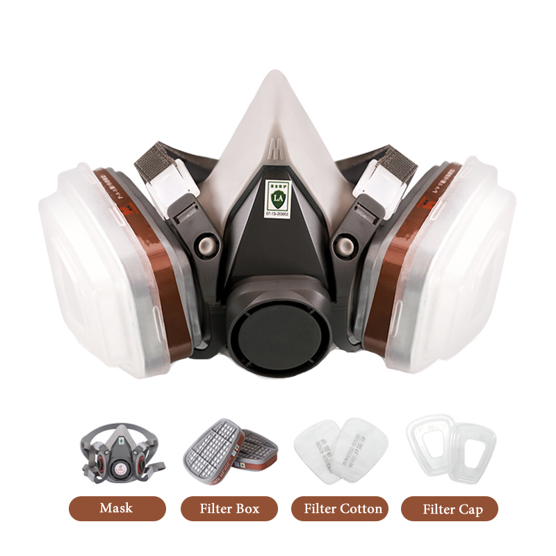 Face Mask Storage Box - Półtwarzowa maska ​​przeciwgazowa 6200 Respirator chemiczny