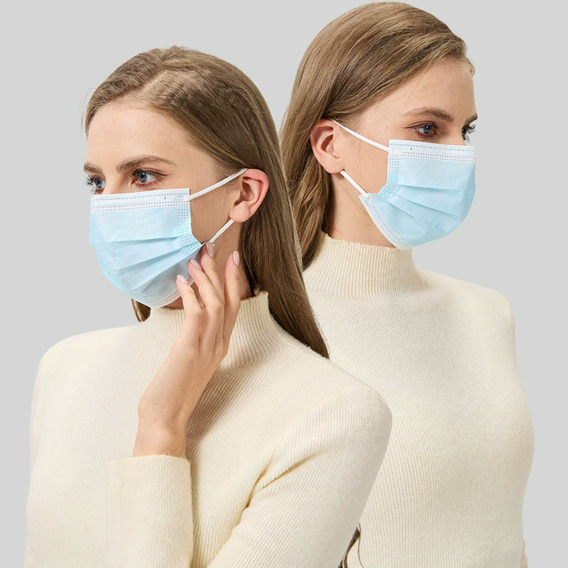 Dust Mask Construction - 50 szt. Jednorazowe maseczki przeciwpyłowe dla