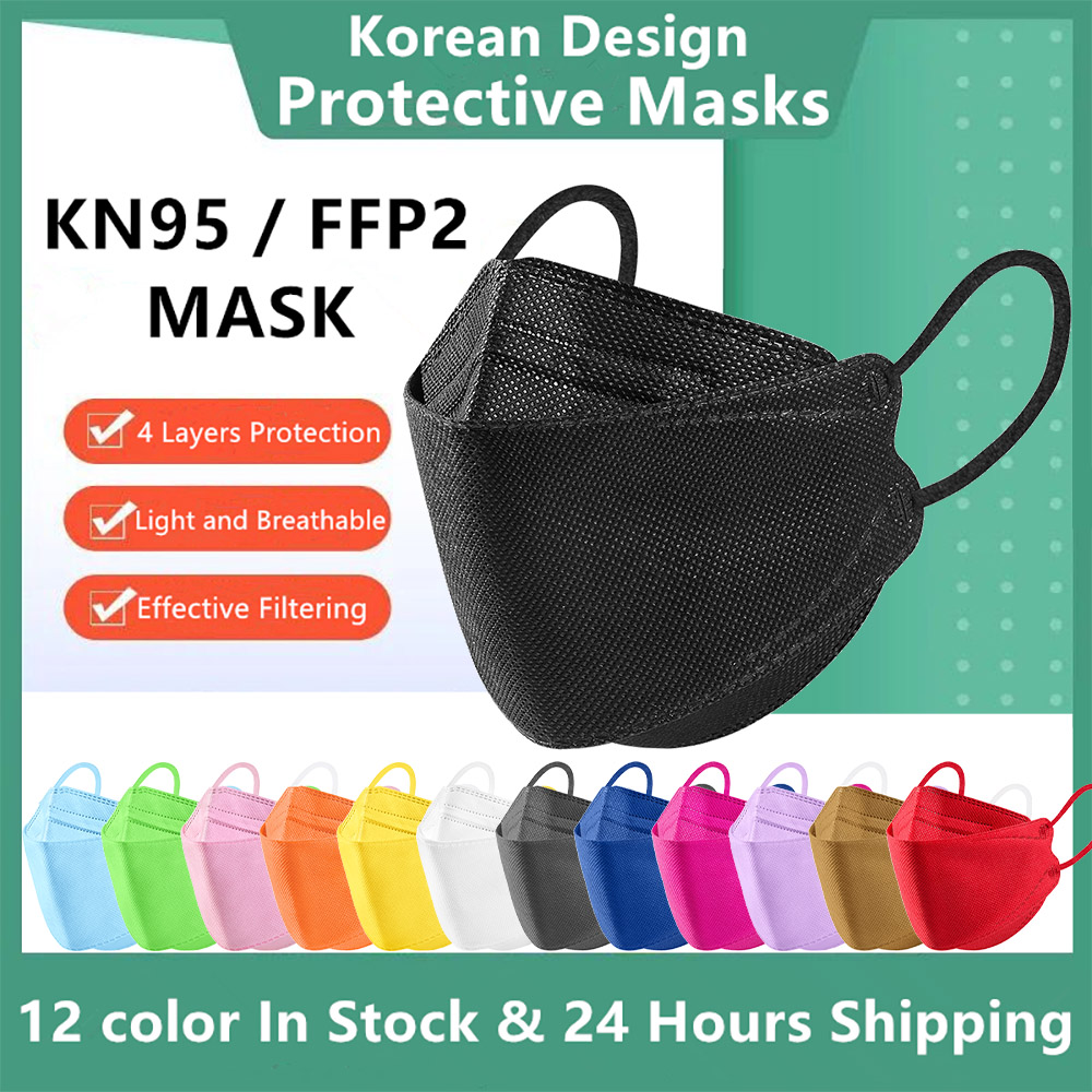 Disposable Surgical Mask - 10-100 SZTUK Masek FFP2 z certyfikatem
