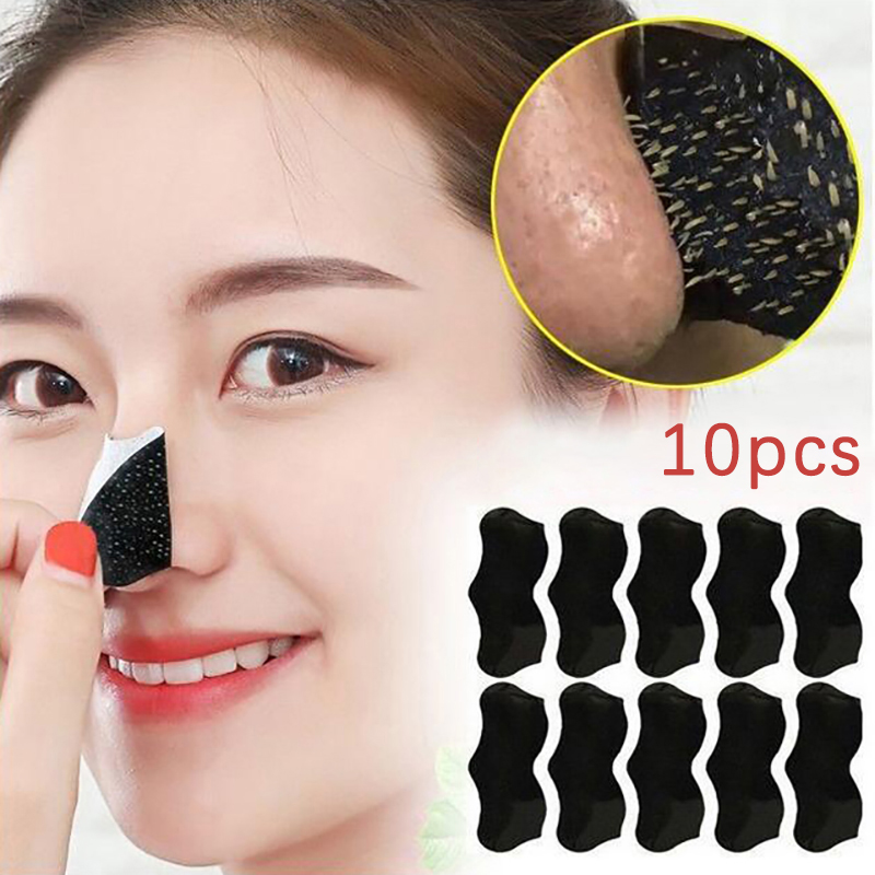 Black Face Mask Pack - 10 szt. Unisex Maseczka do usuwania