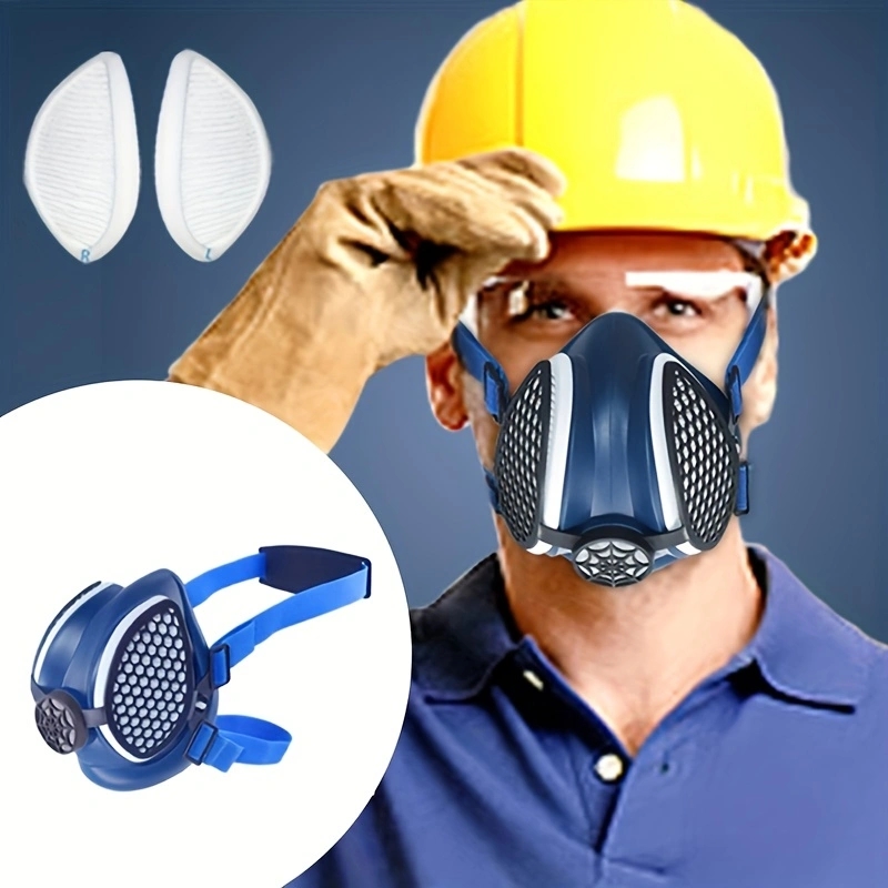 Respirator Half Face - Silikonowa półmaska ​​respirator z wymiennymi i