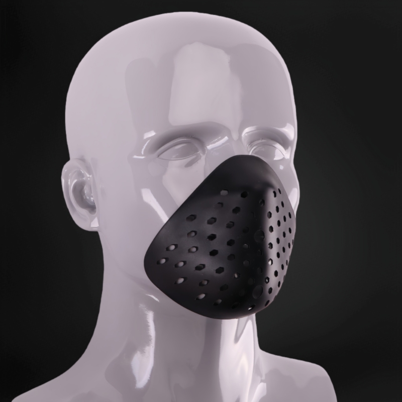 Silicone Mask Bracket - Maska silikonowa 3D na pół twarzy,