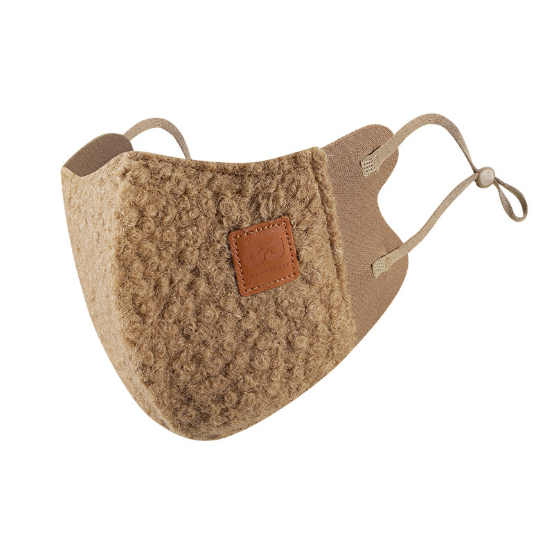 Cloth Face Mask Washable - Zimowa aksamitna ciepła maska trójwymiarowa, wyszczuplająca