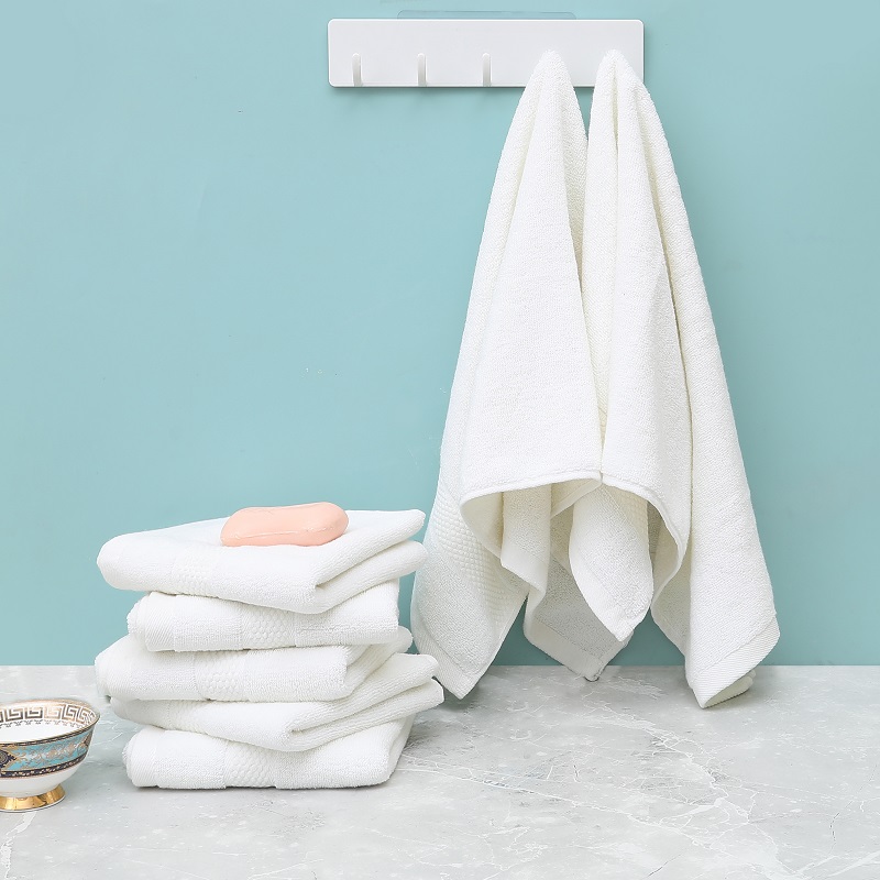 Cloth Face Mask Washable - 2/4/6 szt. Bawełniany biały zestaw ręczników