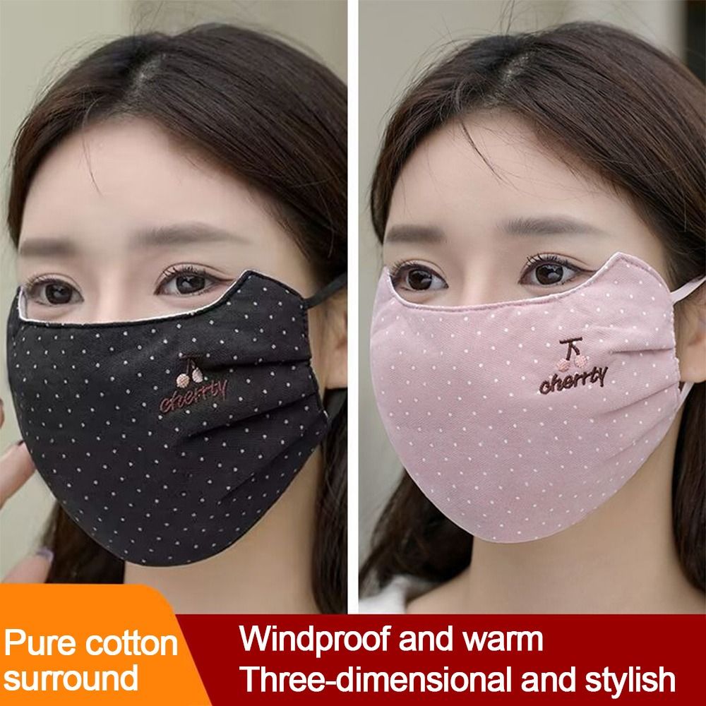Cloth Face Mask Washable - Modna, oddychająca maska na twarz z