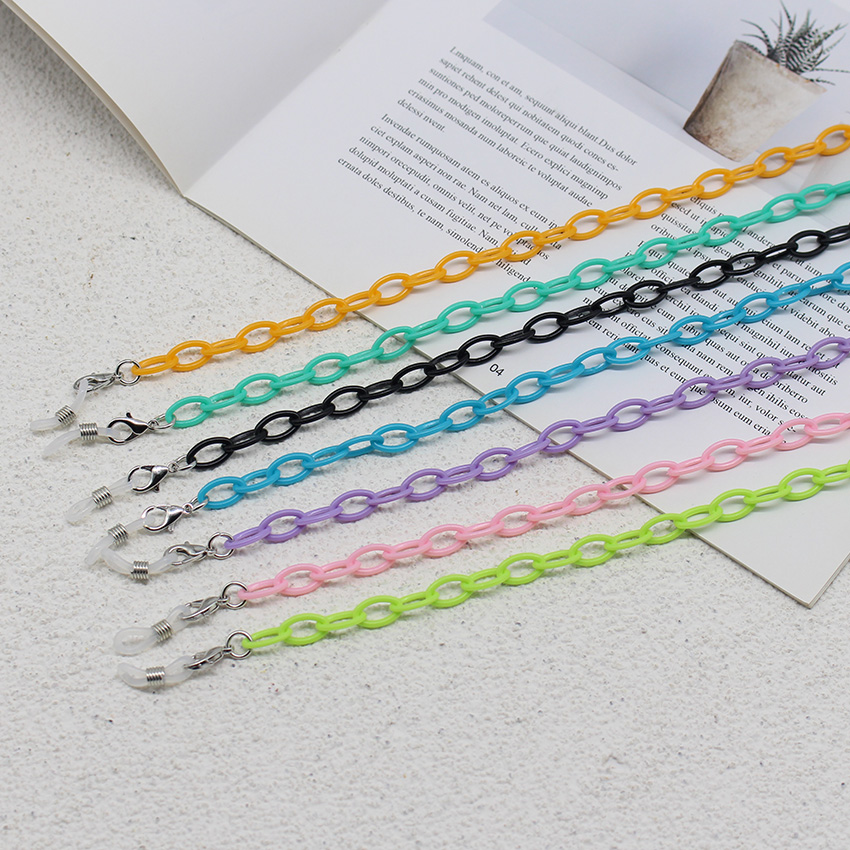 Kolorowe okulary akrylowe dla  – Mask Chain Holder recenzja i cena