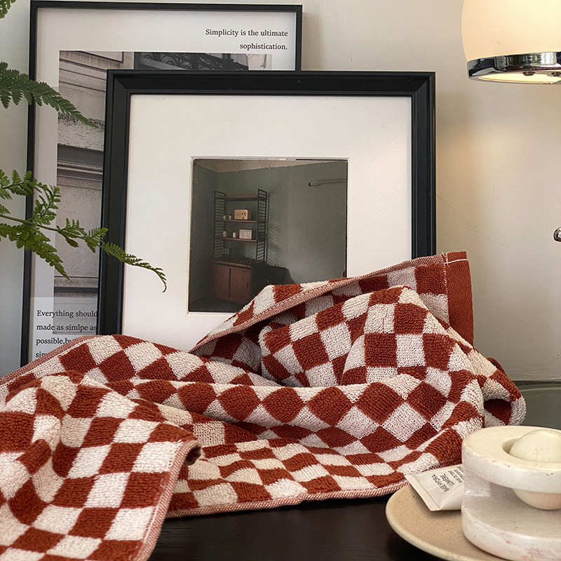 Retro szachownica Plaid długi  – Cloth Face Mask Washable recenzja i cena