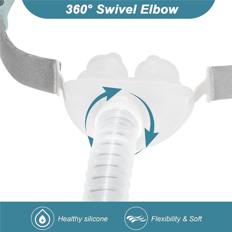 Zestaw masek CPAP z rurką, uni – Silicone Mask Bracket recenzja i cena