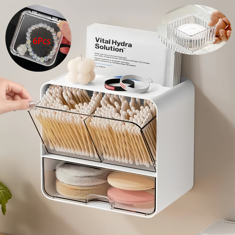8-częściowy zestaw, jeden półk – Face Mask Storage Box recenzja i cena
