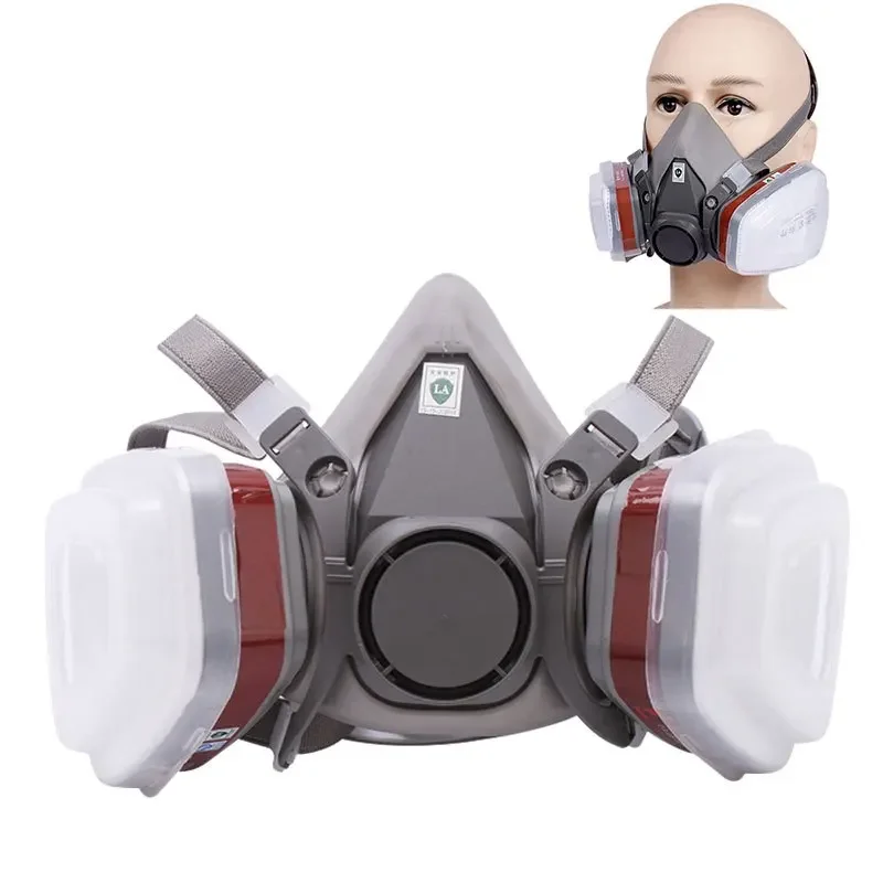 Maska przeciwgazowa 7w1 z filt – Respirator Half Face recenzja i cena