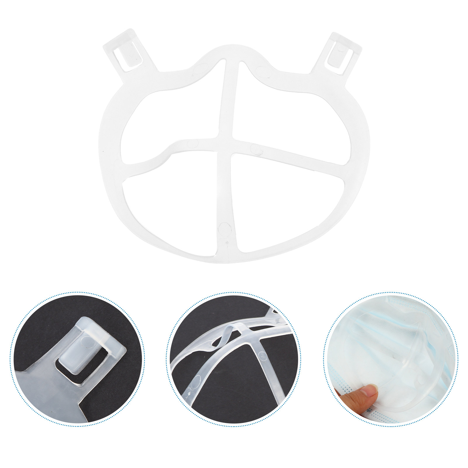 10 szt. Lekkie, bezwonne silik – Silicone Mask Bracket recenzja i cena