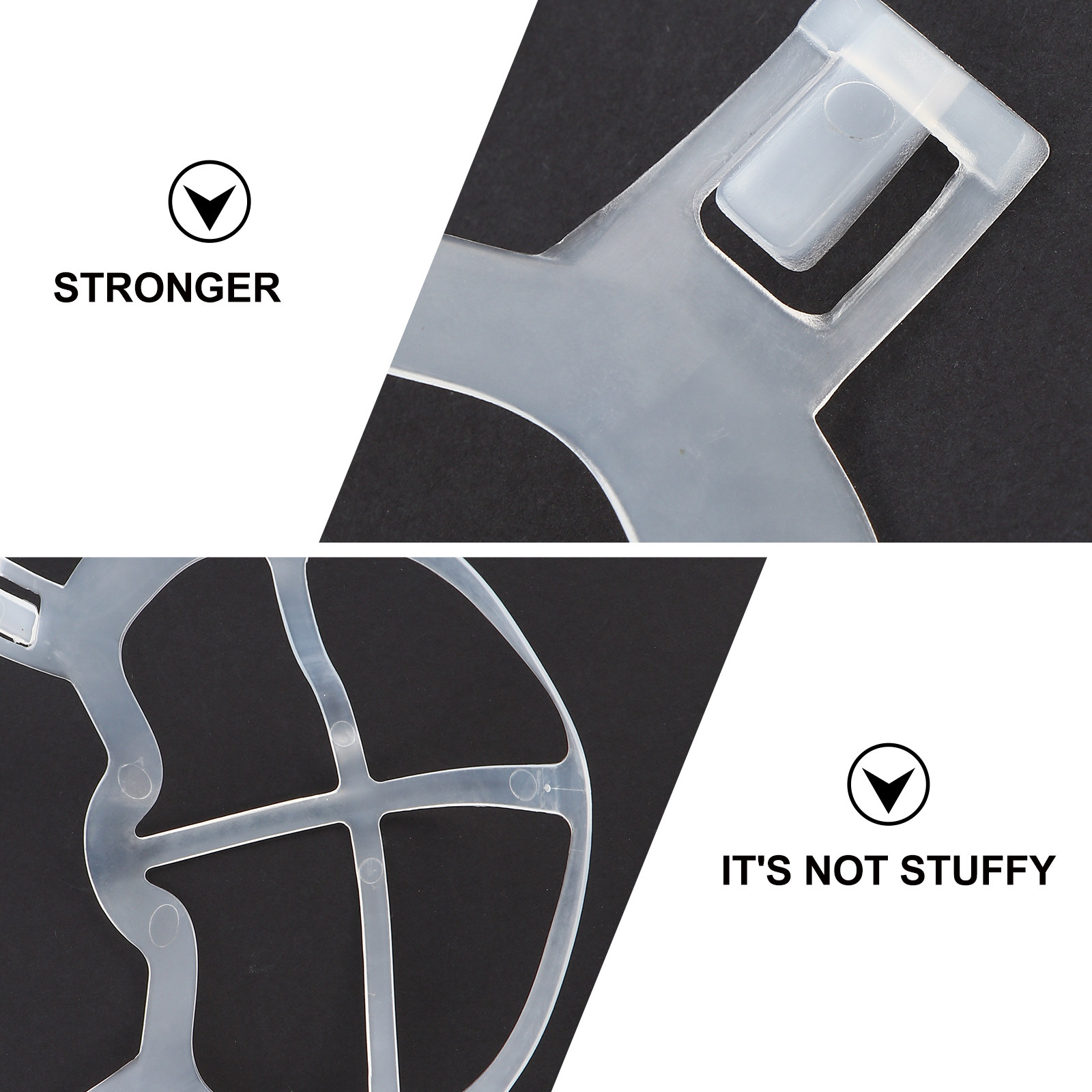 10 szt. Lekkie, bezwonne silik – Silicone Mask Bracket recenzja i cena
