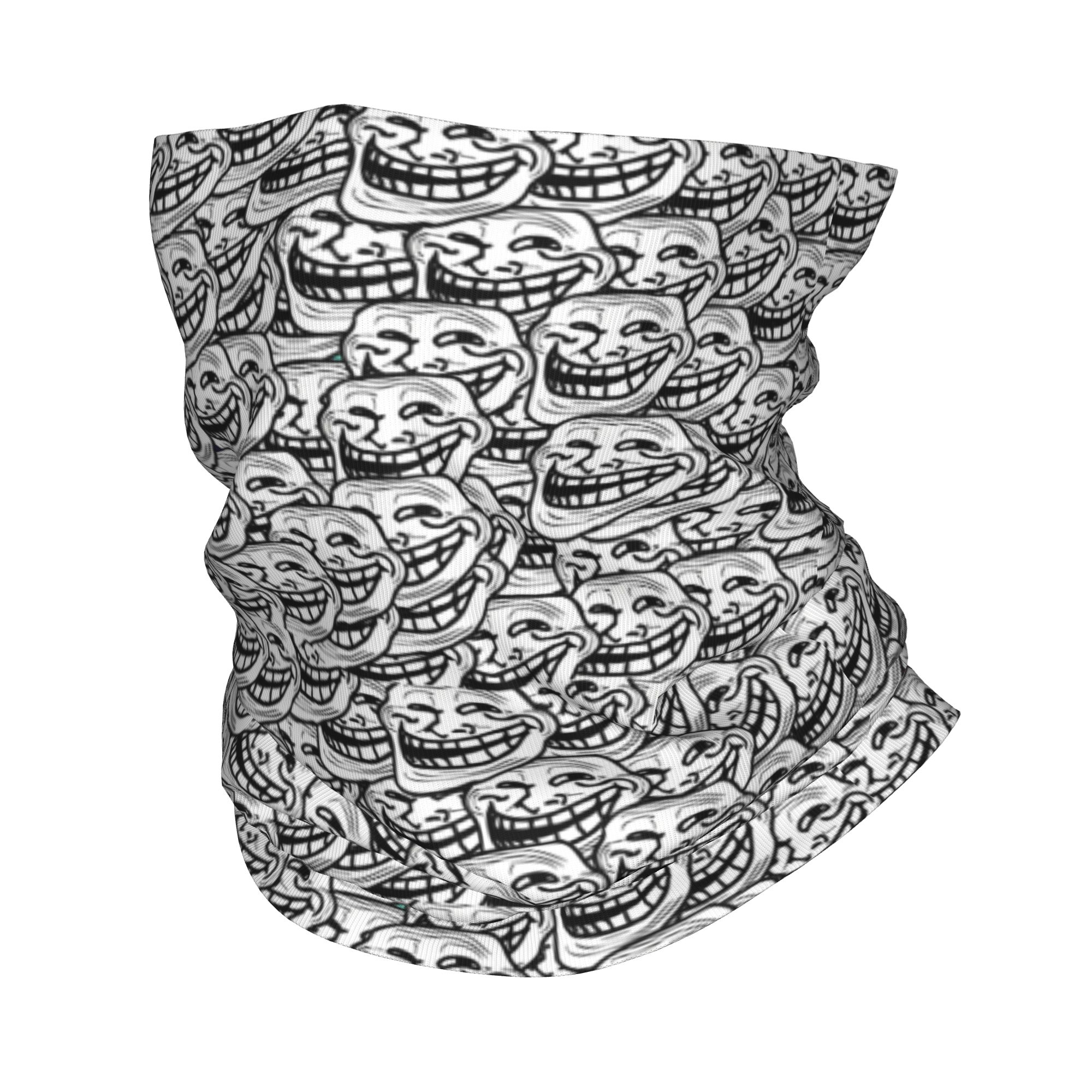 Zabawny Anime Troll Face Quest – Neck Gaiter Face Cover recenzja i cena