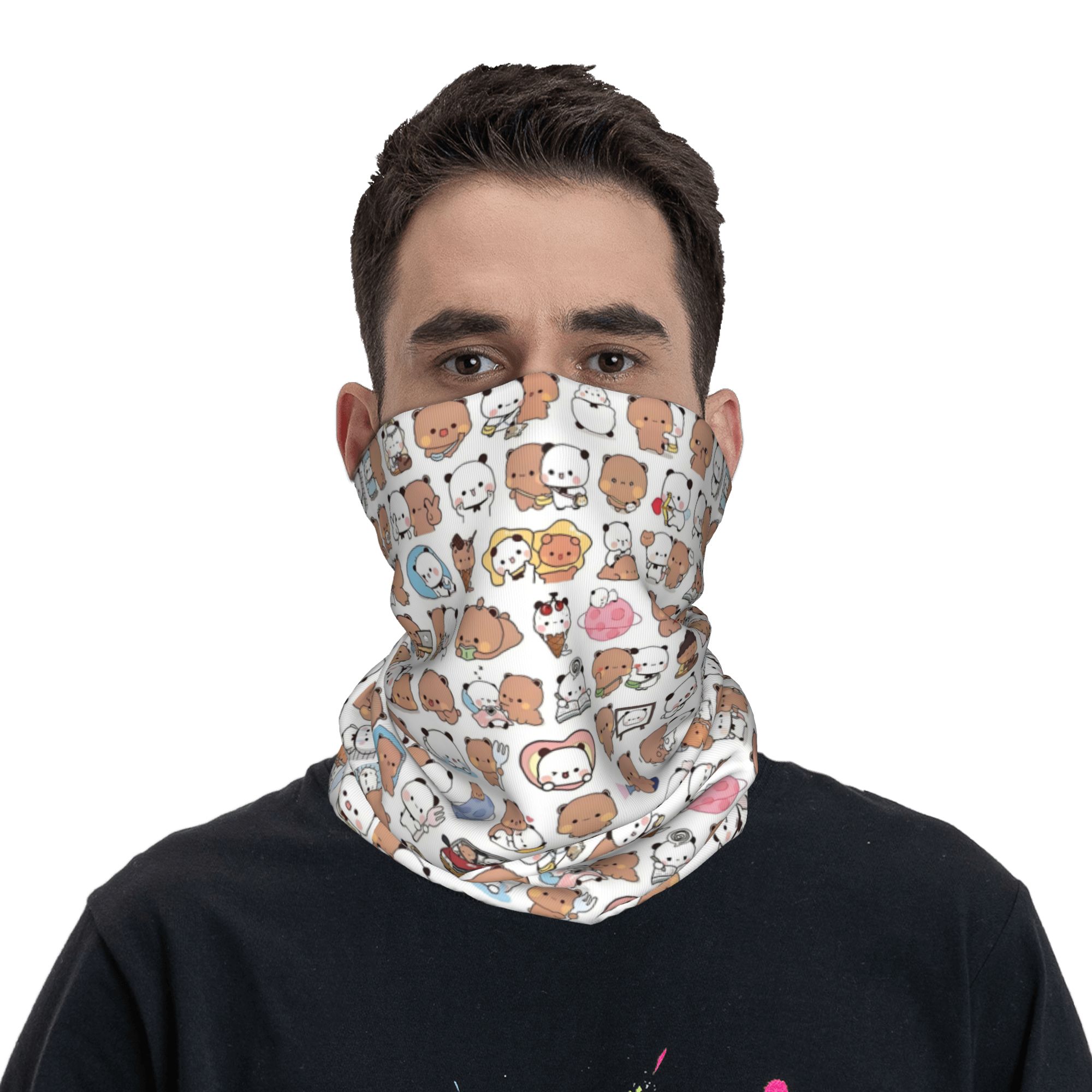Szalik bandana na szyję z moty – Neck Gaiter Face Cover recenzja i cena