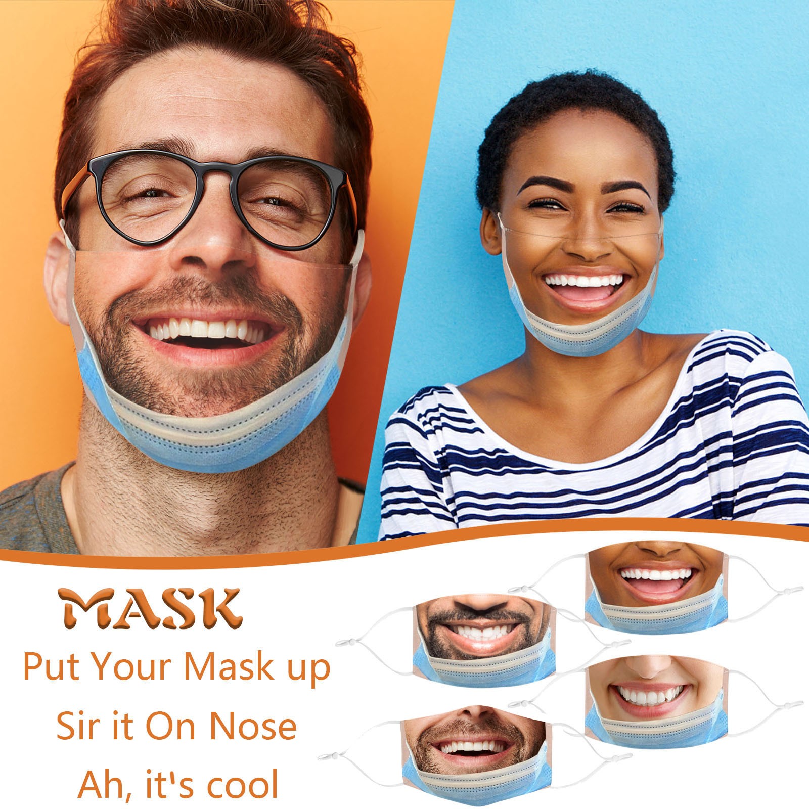 Zabawna maska na usta dla doro – Cloth Face Mask Washable recenzja i cena