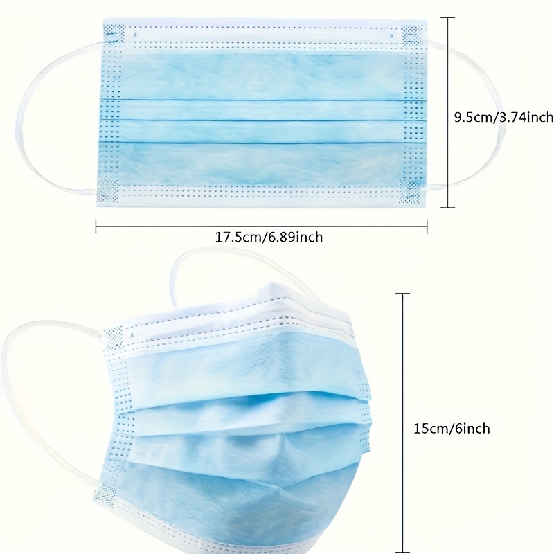 200 szt. Grube, niebieskie, je – Disposable Mask Blue recenzja i cena