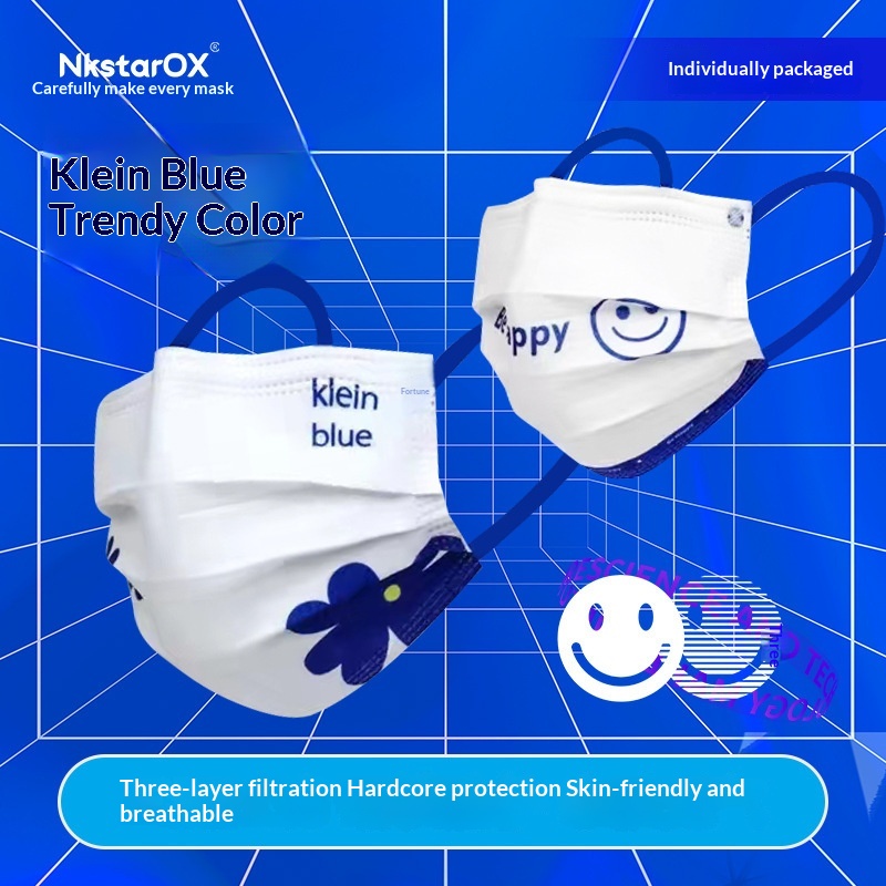 Maska ochronna jednorazowa w k – Disposable Mask Blue recenzja i cena