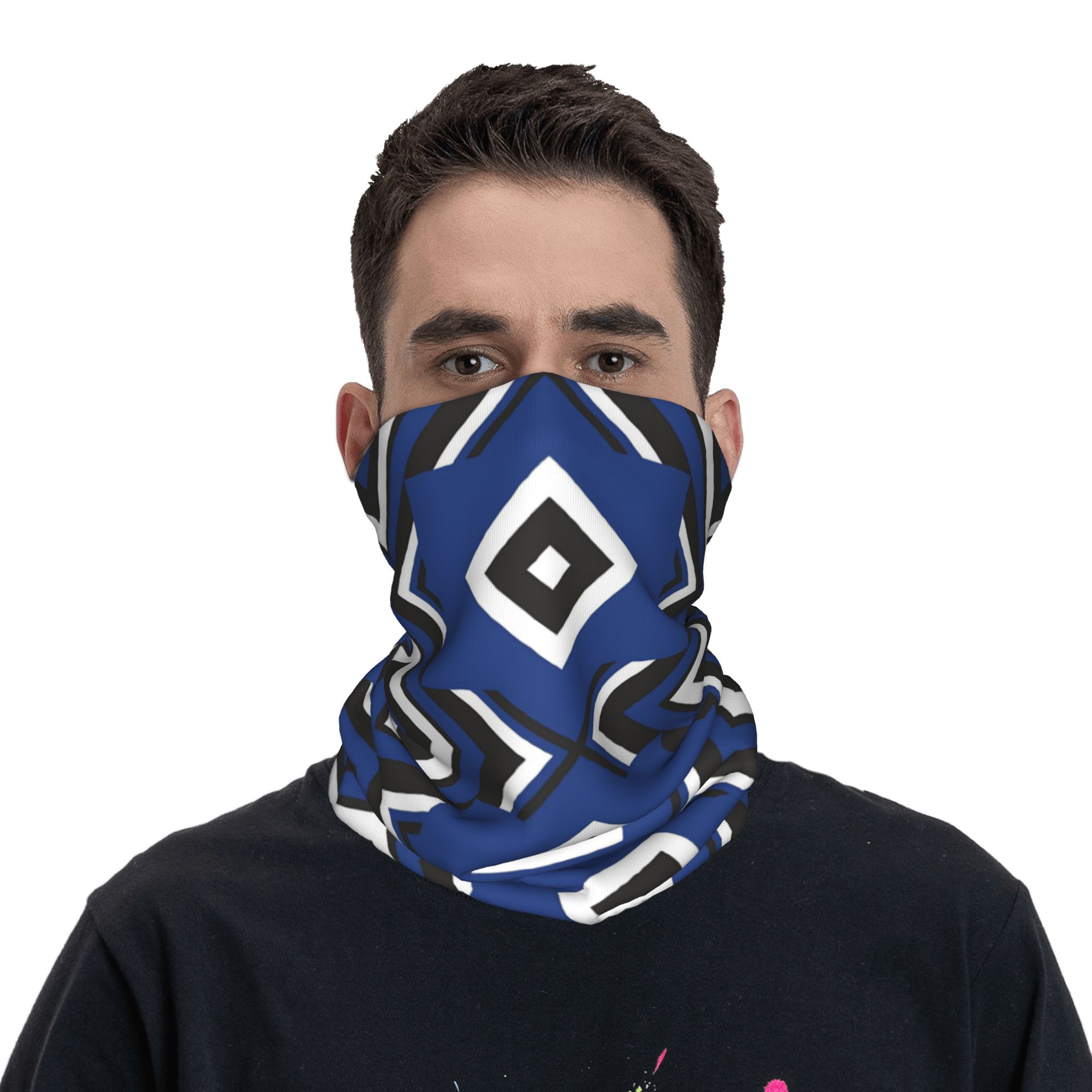 Niebieska Bandana Piłkarska Bl – Neck Gaiter Face Cover recenzja i cena