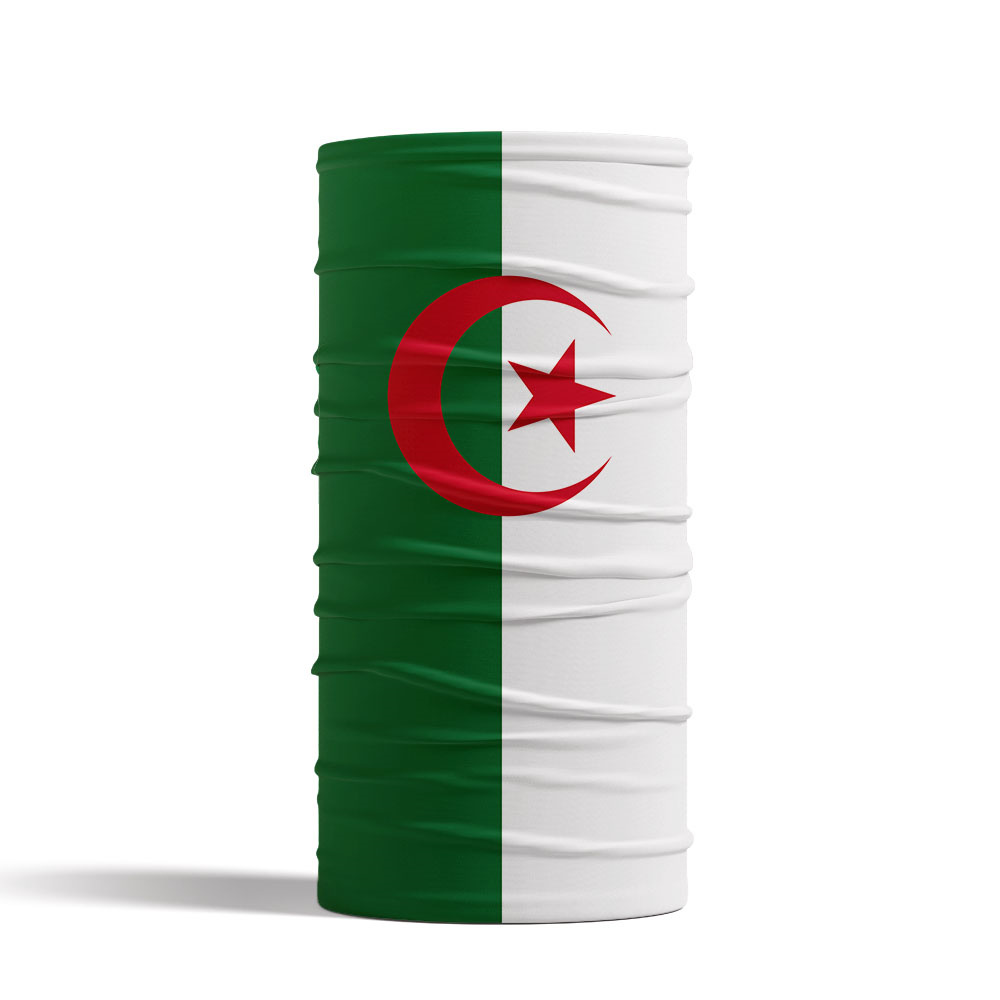 Algeria Flaga Bandana z nadruk – Neck Gaiter Face Cover recenzja i cena