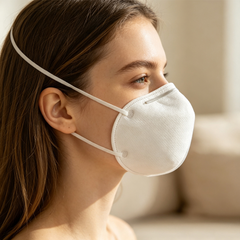 Maska KN95 typu Cup, montowana – Kn95 Respirator Mask recenzja i cena