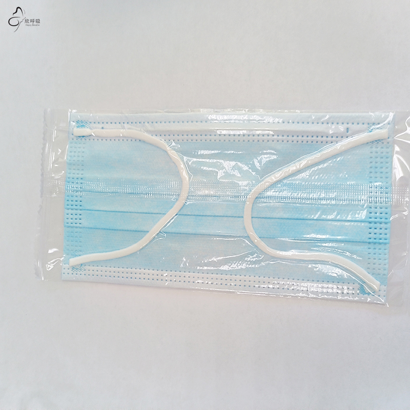 100 SZTUK Niebieskich Dużych M – Disposable Mask Blue recenzja i cena