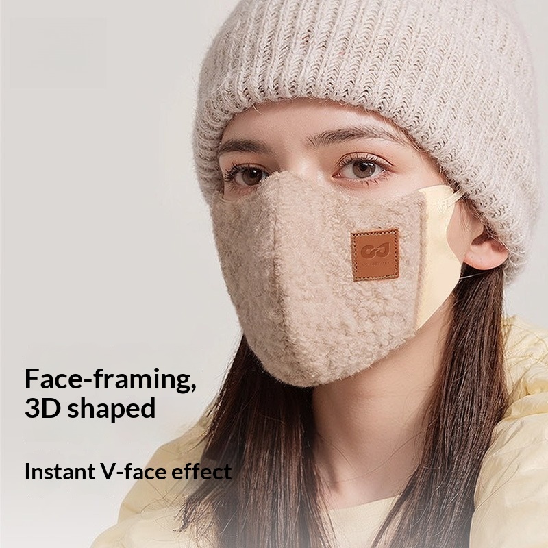 Zimowa aksamitna ciepła maska  – Cloth Face Mask Washable recenzja i cena