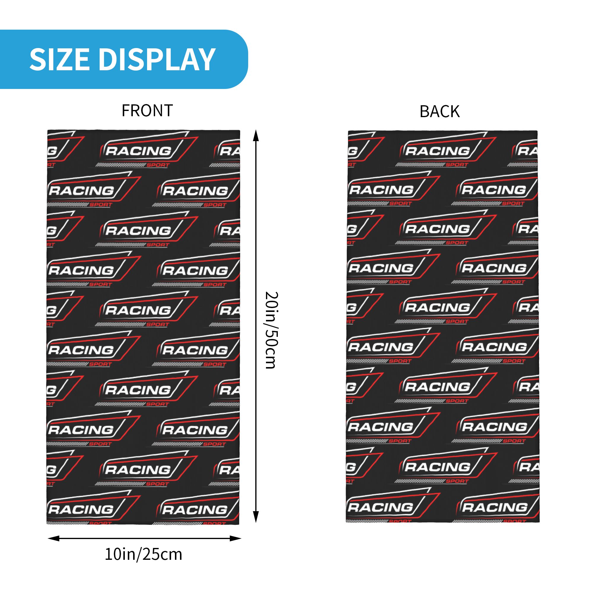 Maska na twarz/bandana sportow – Neck Gaiter Face Cover recenzja i cena