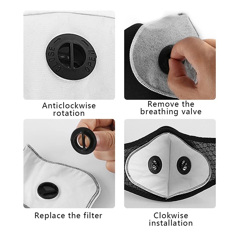 Wymienny filtr węglowy PM2.5 d – Anti Pollution Mask recenzja i cena