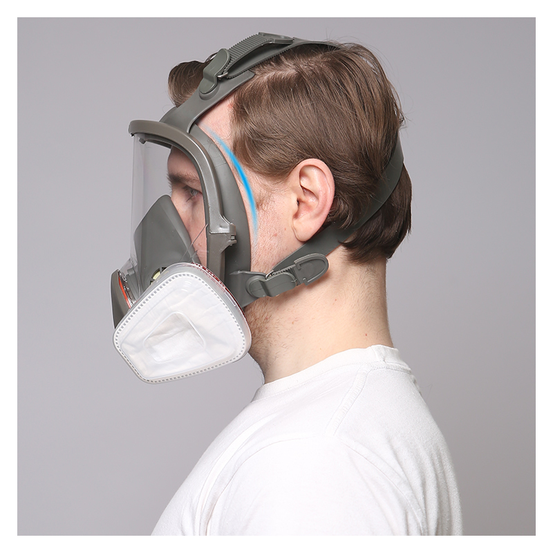 6800 pełnotwarzowy respirator  – Dust Mask Construction recenzja i cena