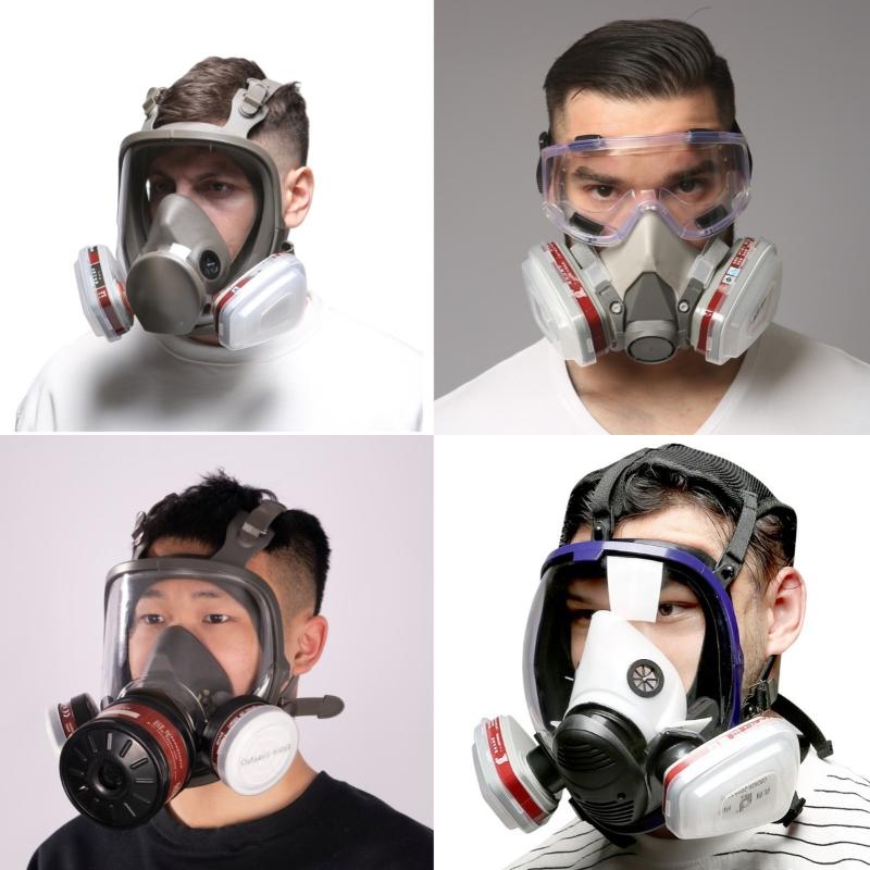 1 Zestaw Półmaska Przeciwpyłow – Respirator Half Face recenzja i cena