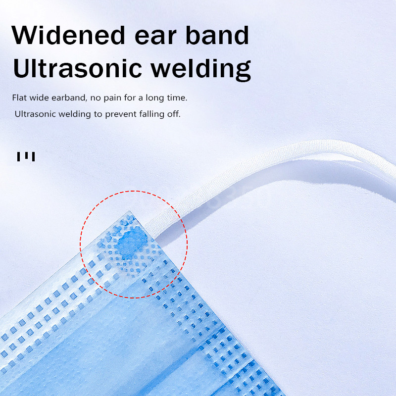10-500 sztuk jednorazowe doros – Disposable Mask Blue recenzja i cena