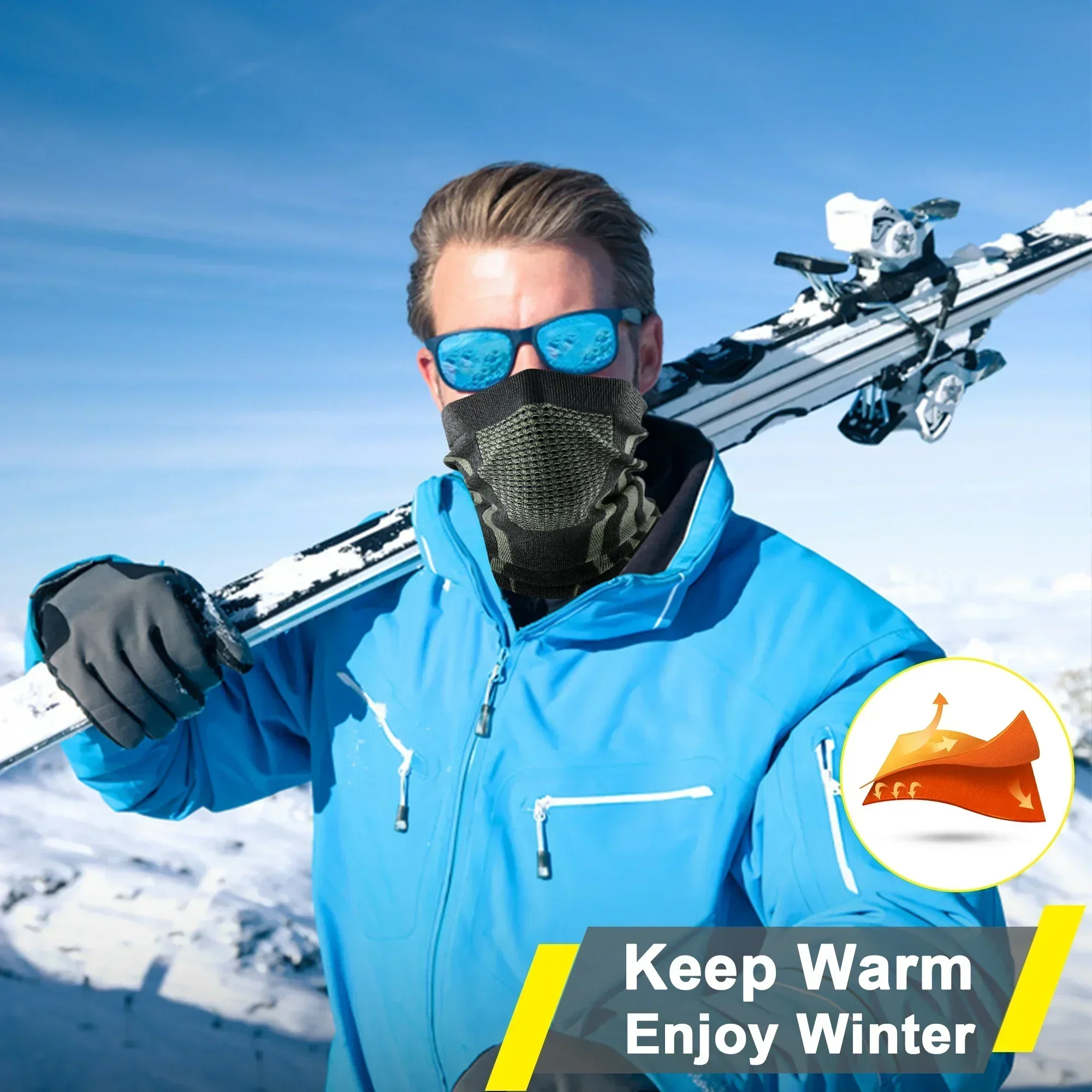 Winter Ring Tube Soft Bandana  – Sports Mask Breathable recenzja i cena